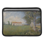 Farmhouse in a wheat field Macbook Air Sleeve