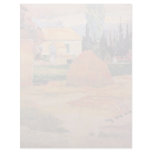 Farmhouse In Arles By Gauguin Paul (Best Quality) Customized Letterhead