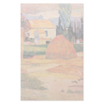 Farmhouse In Arles By Gauguin Paul (Best Quality) Customized Stationery