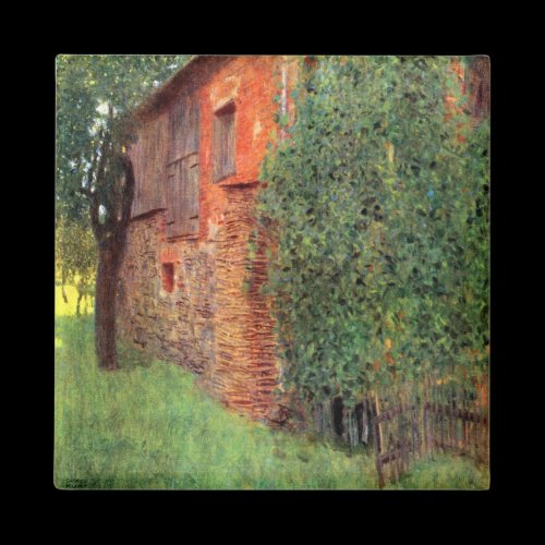 Farmhouse in Chamber in Attersee by Gustav Klimt Fridge Magnets