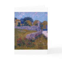 farmhouse in provence-1888-vincent van gogh cards by rahulbiswas farmhouse in provence-1888-vincent van gogh cards