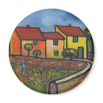 FARMHOUSE IN PROVENCE magnets by sword42 FARMHOUSE IN PROVENCE magnets