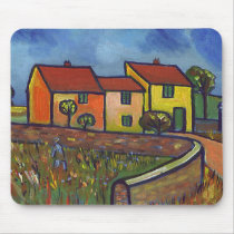FARMHOUSE IN PROVENCE mousepads by sword42 FARMHOUSE IN PROVENCE mousepads