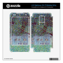 Farmhouse in Upper Austria by Gustav Klimt LG Optimus 2X Skins
