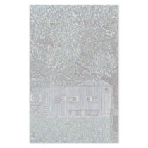 Farmhouse In Upper Austria By Klimt Gustav Custom Stationery