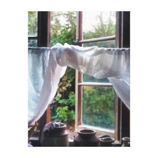 FARMHOUSE KITCHEN WINDOW wrappedcanvas
