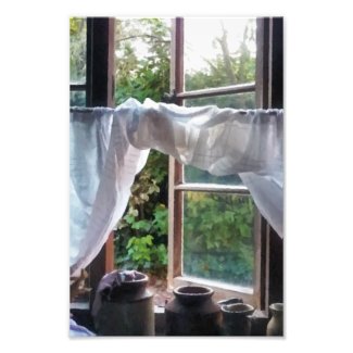 FARMHOUSE KITCHEN WINDOW photoenlargement