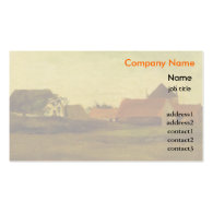 Farmhouses in Loosduinen near The Hague... Business Cards