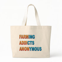 Farming Addicts Anonymous Canvas Bags