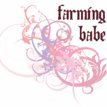 Farming Babe photo sculptures by busybees Farming Babe photo sculptures