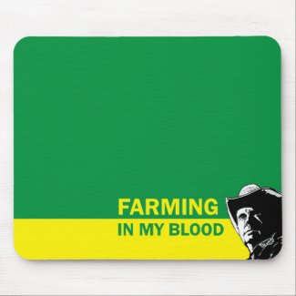 Farming in my blood, gift for a farmer or rancher
