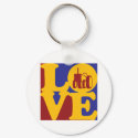 Farming Love keychain