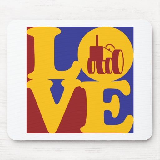Farming Love Mouse Pad