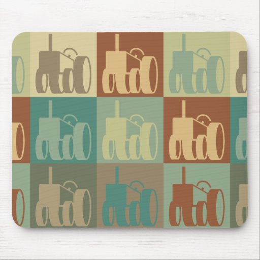 Farming Pop Art Mouse Pad