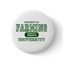 Farming University buttons by universityshirts Farming University buttons