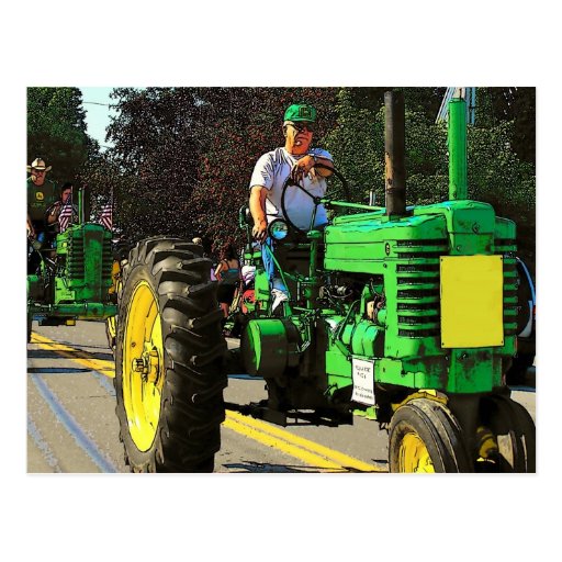 farmtractors postcard