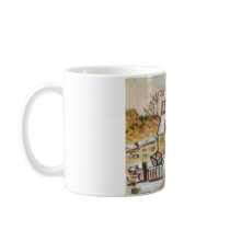 FARMYARD IN WINTER mugs by sword42 FARMYARD IN WINTER mugs