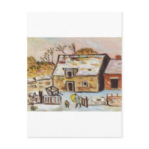 FARMYARD IN WINTER postcards by sword42 FARMYARD IN WINTER postcards