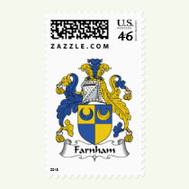 Farnham Family Crest Stamps