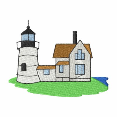 Faro de Cape Cod Sudadera Bordada Faro de Cape Cod Sudadera Bordada