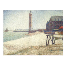 Faro en Honfleur Tarjetas Postales