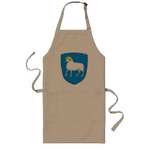 Faroe Islands Coat of Arms Apron by FlagTshirts Faroe Islands Coat of Arms Apron