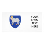 Faroe Islands Coat of Arms Photo Card Template