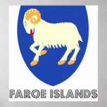 Faroe Islands Coat of Arms posters