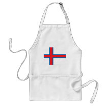 Faroe Islands Flag aprons by coolcountry Faroe Islands Flag aprons