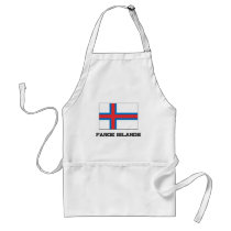 Faroe Islands Flag aprons by tshirtshirts Faroe Islands Flag aprons