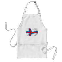 Faroe Islands Flag Apron