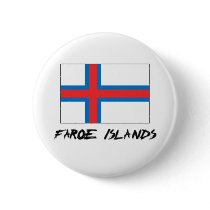 Faroe Islands Flag buttons by flagshirt Faroe Islands Flag buttons
