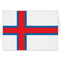 Faroe Islands Flag cards by coolcountry Faroe Islands Flag cards