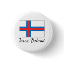 Faroe Islands Flag Design buttons by flagshirt Faroe Islands Flag Design buttons