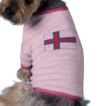 Faroe Islands FLAG International pet clothing by flagshirt Faroe Islands FLAG International pet clothing