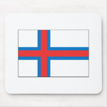 Faroe Islands FLAG International mousepads by flagshirt Faroe Islands FLAG International mousepads