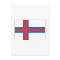 Faroe Islands FLAG International postcards by flagshirt Faroe Islands FLAG International postcards