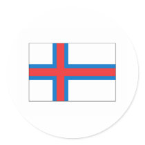 Faroe Islands FLAG International stickers by flagshirt Faroe Islands FLAG International stickers