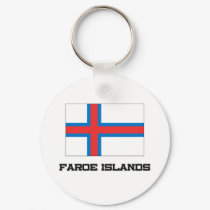 Faroe Islands Flag keychains by tshirtshirts Faroe Islands Flag keychains