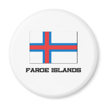 Faroe Islands Flag magnets by tshirtshirts Faroe Islands Flag magnets