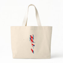 Faroe Islands flag map bags by FlagStore Faroe Islands flag map bags
