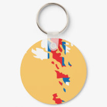 Faroe Islands flag map keychains by FlagStore Faroe Islands flag map keychains