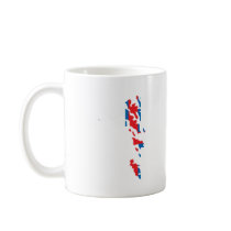 Faroe Islands flag map mugs by FlagStore Faroe Islands flag map mugs