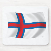 Faroe Islands Flag Mousepad by LivingFlags2 Faroe Islands Flag Mousepad