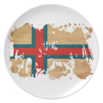Faroe Islands Flag Plates