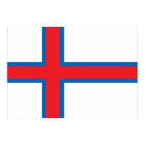 Faroe Islands Flag posters by coolcountry Faroe Islands Flag posters