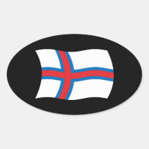 Faroe Islands Flag Sticker