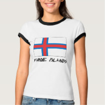 Faroe Islands Flag t-shirts by flagshirt Faroe Islands Flag t-shirts