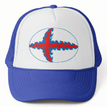 Faroe Islands Gnarly Flag Hat by Flagnostic Faroe Islands Gnarly Flag Hat