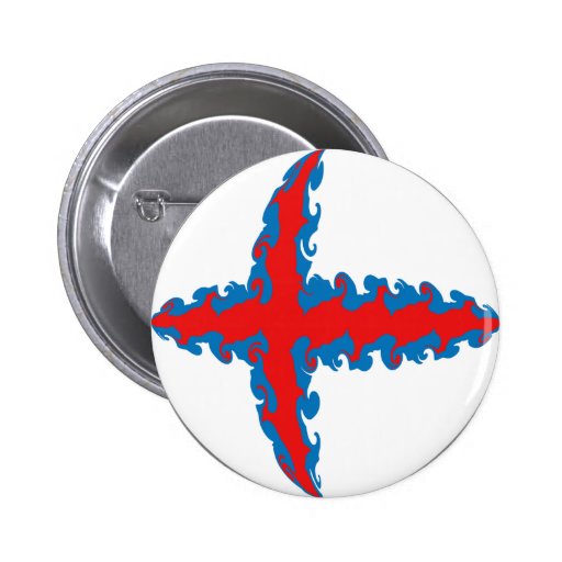 Faroe Islands Gnarly Flag Pin
